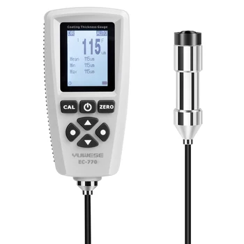 

Professional High Accuracy Coating Thickness Meter With External Probe