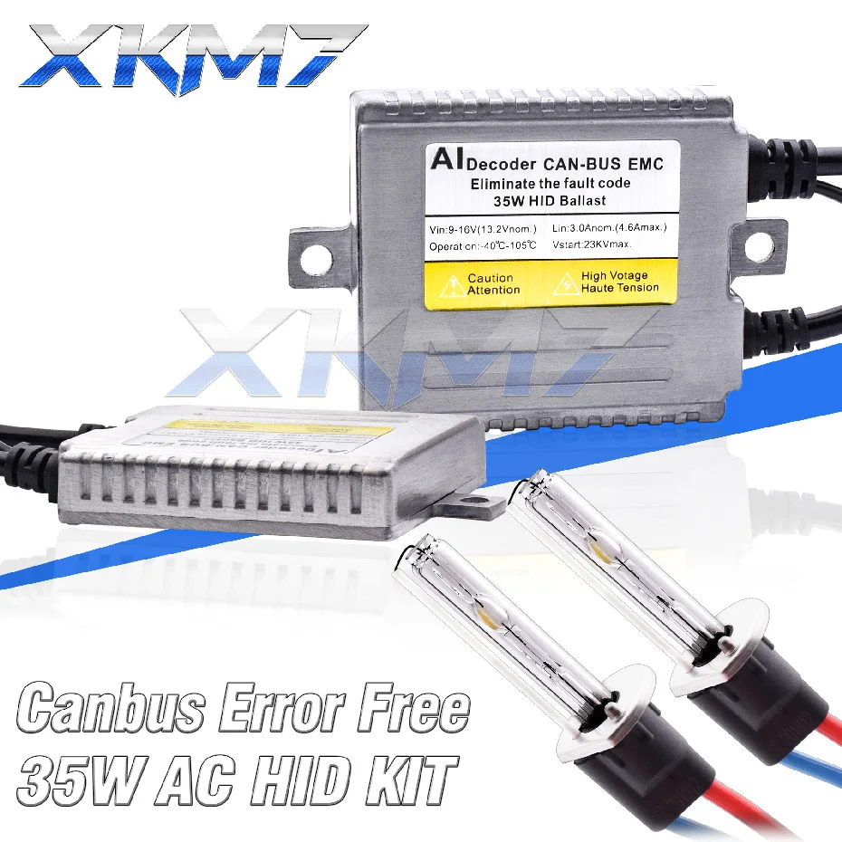 AC 35 Вт Canbus балласт HID ксеноновый комплект фар 12 В H7 H1 H11 D2H 4300K 6000K 8000K Автомобильные