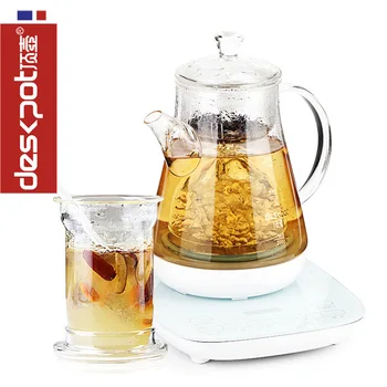 

Top Pot Health Pot Black Tea Tea Cooker High Thick Silicon Glass Electric Teapot Mini Flower Pot Stewed Bird's Nest Health Pot
