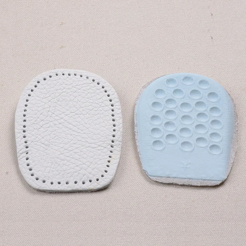 Стельки для обуви из натуральной кожи стельки подушек на пятке массажные вставки