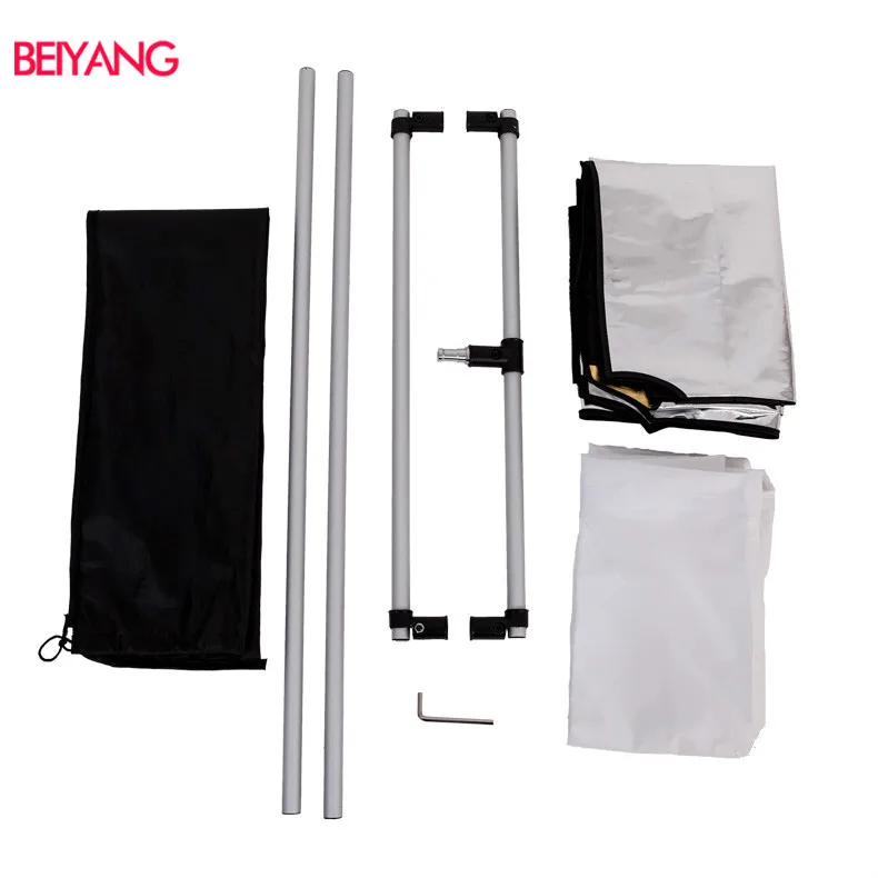 Овальный складной светоотражатель BEIYANG 5 в 1 для фотостудии 60x90 см 24x35 дюймов со