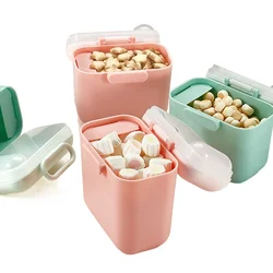 2021 Portable Travel Milk Powder Box Powder Box Removable Milk Powder Storage Box Infant Kids Toddler Feeding Food Boxes