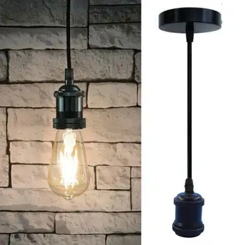 

Retro Chandelier Wire Combination Accessories E27 Screw Edison For Retro Socker Holder Lamp Mouth Lamp Incandescent Screw V4K9