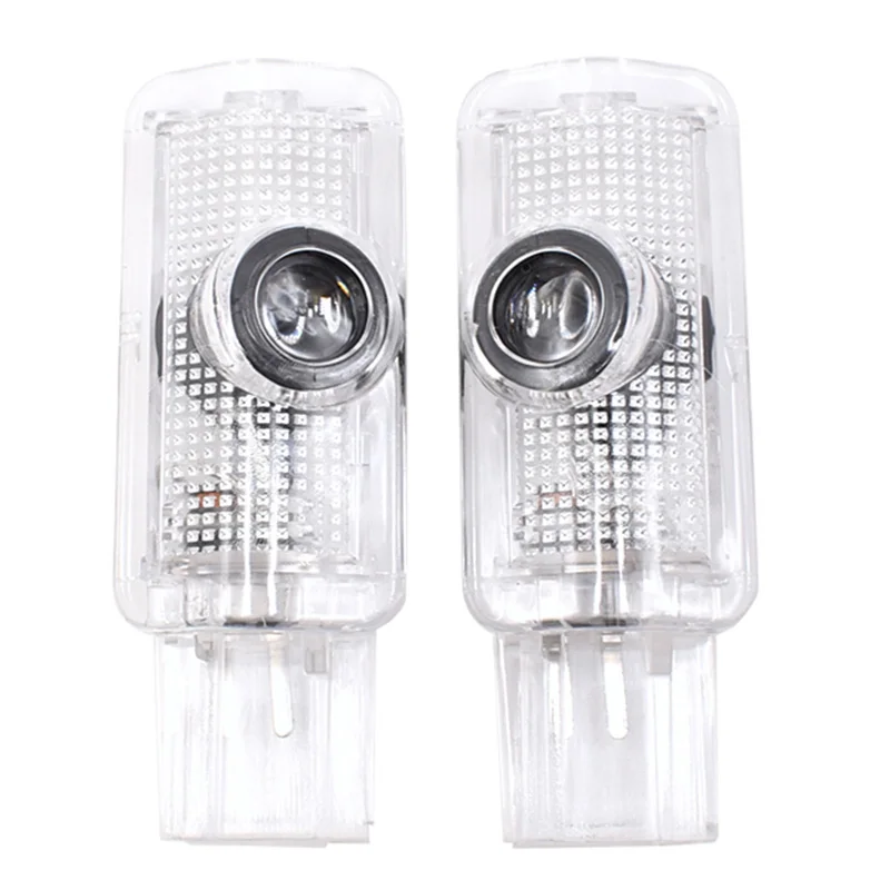  2PCS Car LED Door Warning Lamp Logo Projector Welcome Light For Mercedes Benz R Class W215 ML W164  - 33012281278