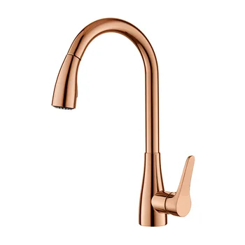 Rose Gold Kitchen Water Mixer