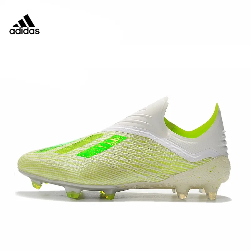 Zapatillas de Adidas X 18 FG 2019 hombre, botas de fútbol baratas para exteriores, botas de fútbol tejidas a prueba de agua - AliExpress Deportes y entretenimiento