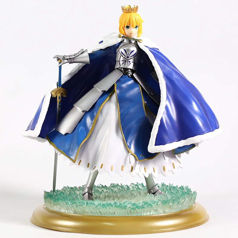 Fate/stay Night Saber Arutoria Pendoragon Deluxe Edition ПВХ фигурка с светодиодный светильник