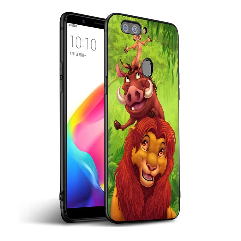 EWAU Король Лев Силиконовый чехол для телефона OPPO A1K A5 A9 Reno Z 2 10X Realme 2 A5 3 5 Pro Q X Lite - Цвет: B7