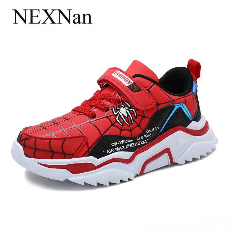 Кроссовки NEXNan Spider детские повседневная обувь для мальчиков и девочек тренировок