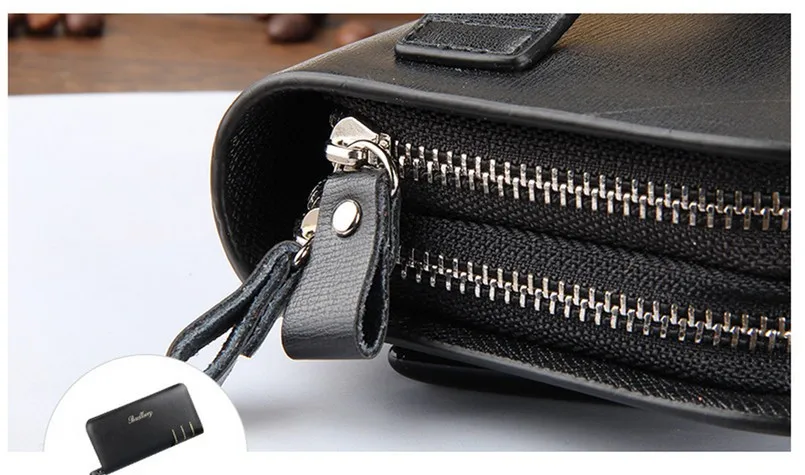 Бизнес известный бренд мужские кошельки дизайнерский кошелек высокой емкости наручные муфта сцепления сумка мужчины клатч кошельки сумка