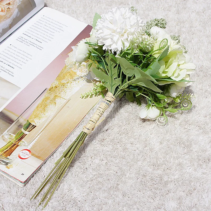 1 комплект Свадебные комбинации букет невесты держащий цветы, искусственные цветы товары для дома Декор скрапбук