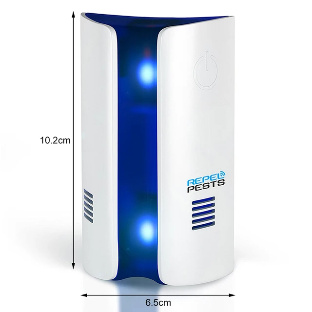 1 Db Ultrahangos Elektronikus Visszaszorító Plugin Szúnyogtaszító Rovar Patkány Pók Kártevőirtó Multifunkcionális Taszító Gyilkos - Image 2