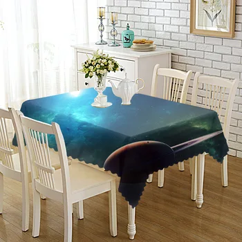 

Thicken Printed Fabric Tablecloth Household Table Cloth TV Cabinet Coffee Table Cloth round Table Placemat