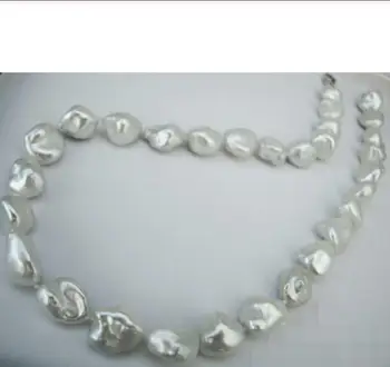 

Free shipping Keshi South Sea/ Cultured Pearl Necklace 17 NEW