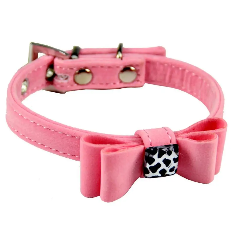 

Colorful Dog Collars Pet Solid Soft Adjustable Collars For Small Medium Dogs Neck Strap Adjustable Safe Puppy Kitten Cats Collar