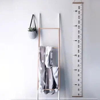

Nordic Smiple Child Height Feet Kids Measuring Heights Ruler Wall Stickers