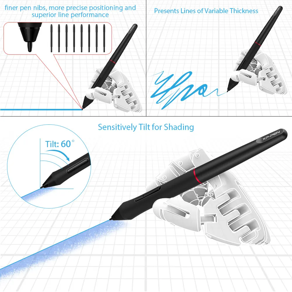 XP-Pen Artist 그래픽 디지털 드로잉 태블릿 모니터 디스플레이, 애니메이션 아트, 3D 모델링, 온라인 교육, 12 Pro, 11.6 인치
