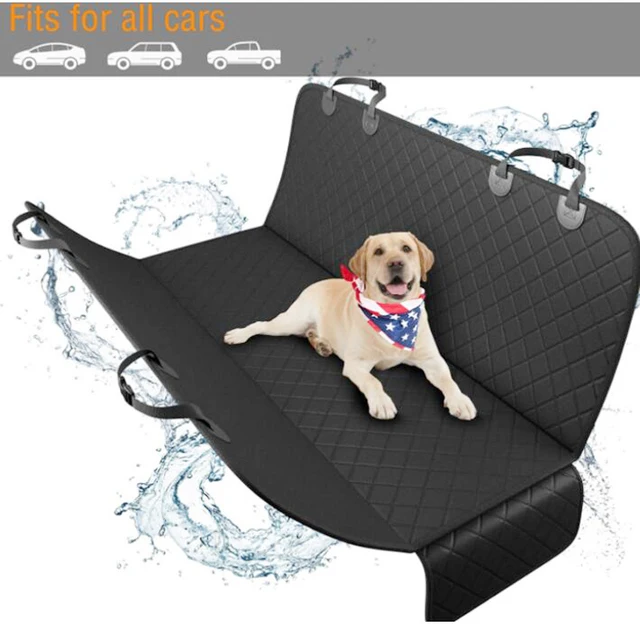  doginthehole Fundas de asiento de coche de perezoso para perros,  asiento trasero con solapas laterales, impermeable, flores, funda de asiento  para mascotas, hamaca, protector de asiento suave para autos, camiones, SUV  