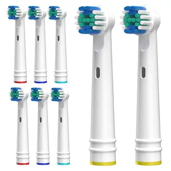 

8pcs Precision Clean Oralb Heads for Oral B Pro 1000 1500 3000 5000 6000 8000 9000 Vitality, Triumph ,3D Excel & More …