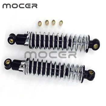

12.5'' 325mm 7mm spring Motorcycle Shock Absorbers for CB400 VF750 FZX750 XJR400 XJR1200 XJR1300 suzuki VS800 black+silver