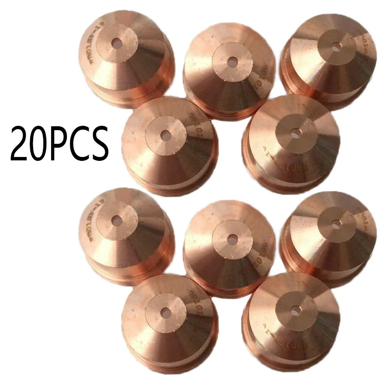 

A141 A101 Nozzle PD0101-11 1.1mm 20pcs For Trafimet Air Plasma Cutting Accessory