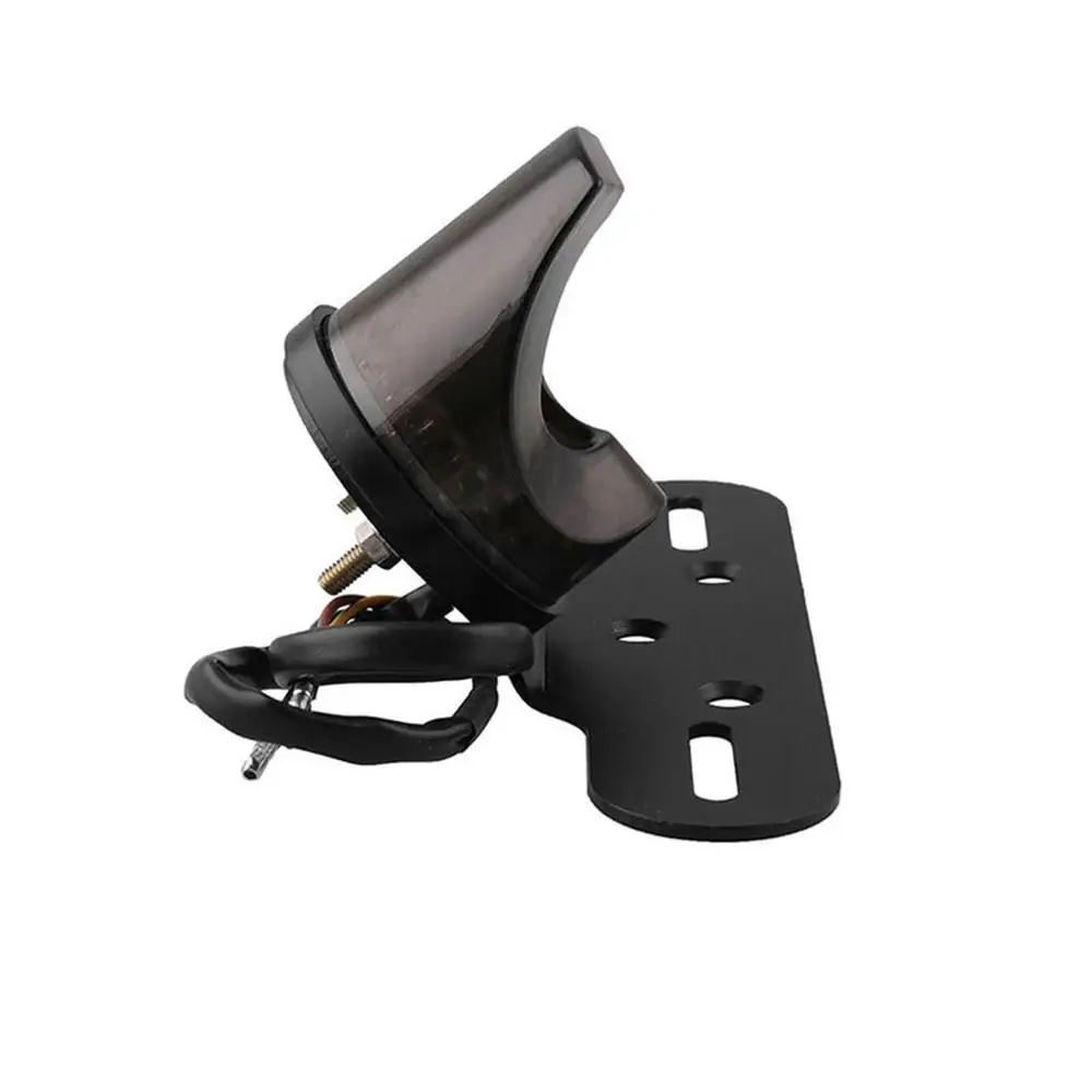 Аксессуары для мотоциклов, модифицированный Ретро светодиодный фонарь в форме сердца, автомобильная фара, Универсальная рамка номерного знака