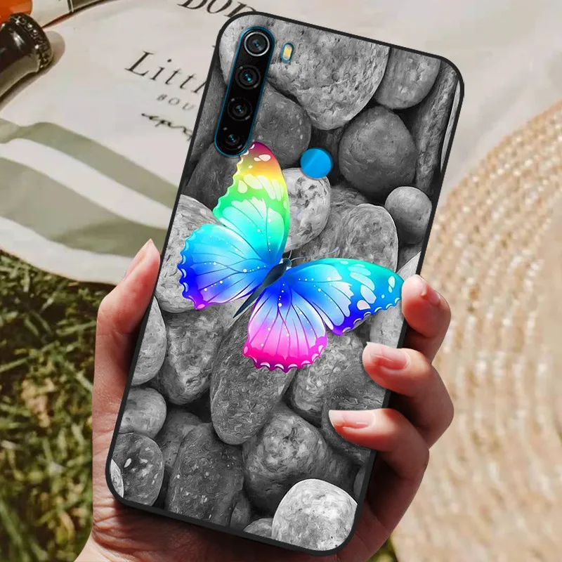 For Xiaomi Redmi Note 8 2021 / 8T Back Cover Silicone Phone Case For Redmi Note 8T Note8T 8 T Funda Note8 Pro Coque Bumper Shell wallet cases Cases & Covers