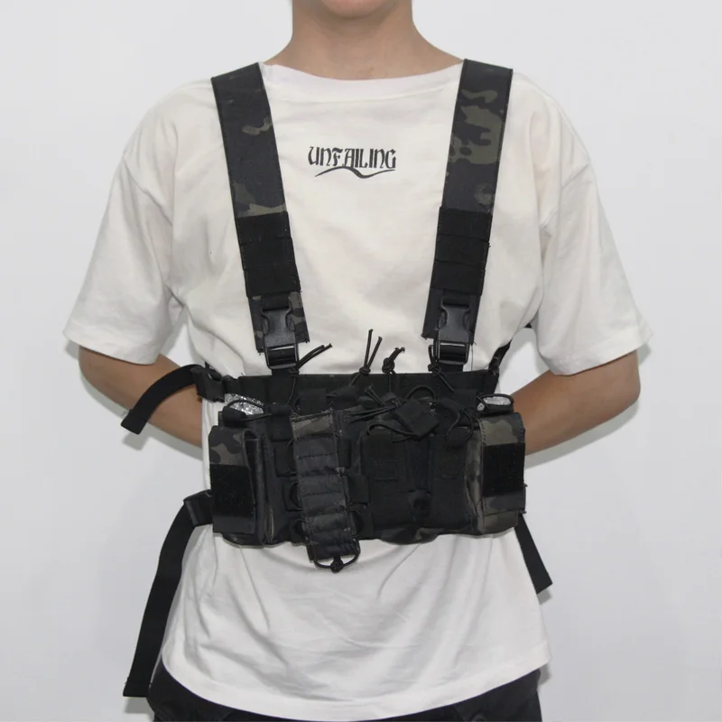 Тактический жилет военная нагрудная пластина для снаряжения Перевозчик защитный жилет с подушками для журналов Пейнтбол плечевой ремень охотничья защитная одежда