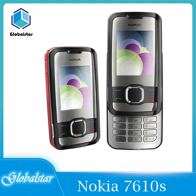 Восстановленный Оригинальный разблокированный мобильный телефон Nokia 7610 Supernova s с