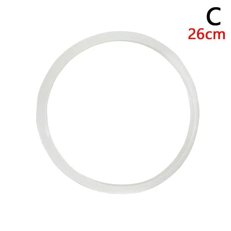 Белый силиконовый резиновый горшок уплотнительное кольцо для скороварки уплотненное уплотнение аксессуары для бытовой кухни электрические приборы - Цвет: 26cm