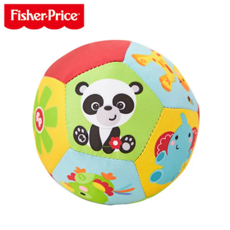 Fisher Price детская игрушка со звуком погремушка детский когнитивный шар мягкий плюшевый мобильный игрушка детский фитнес-мяч игрушка 0-12 месяцев