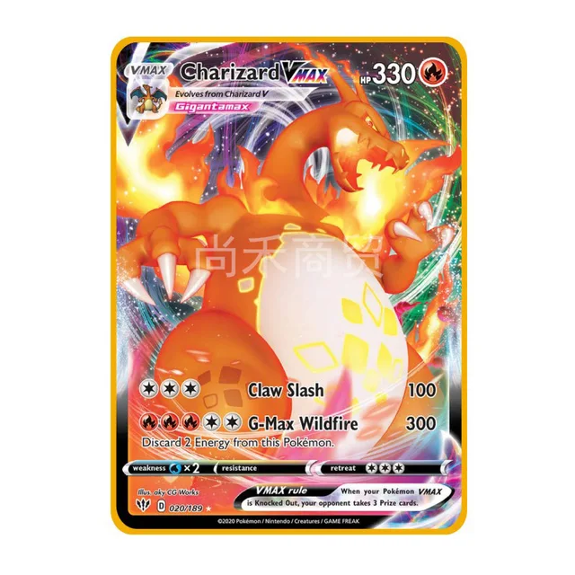 27 Styles Pokemon Metal VMAX Eternatus Charizard Pikachu Venusaur Toys Hobbies Hobby Collectibles Game Collection Anime Cards 4