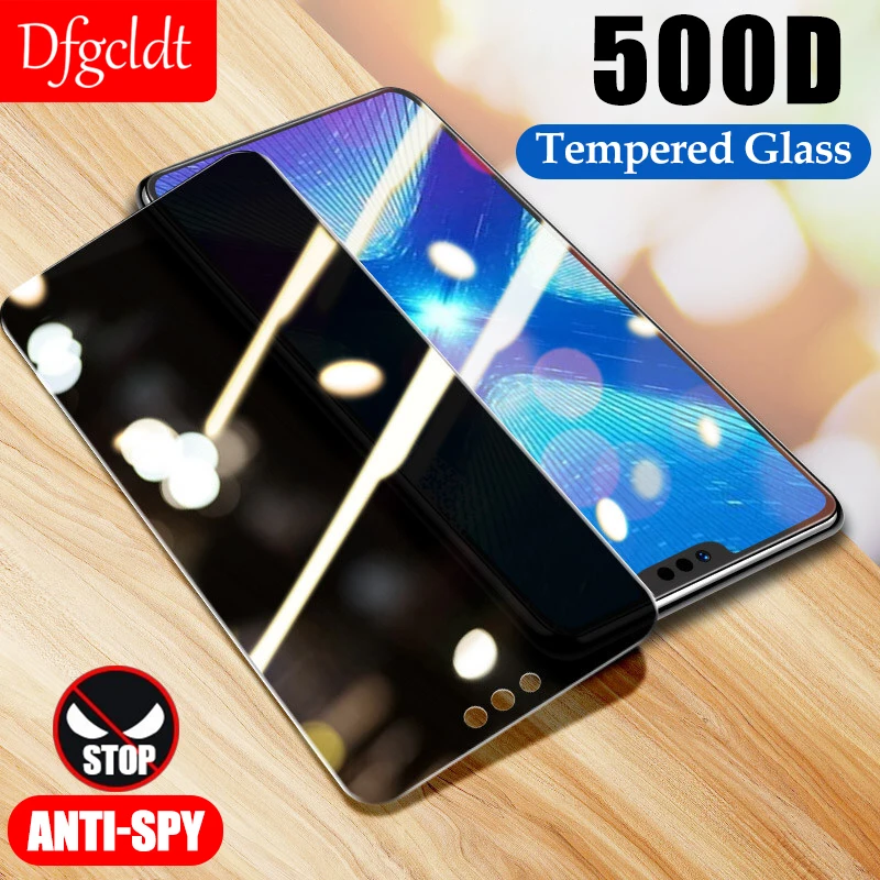 

Anti-spy Full Cover Screen Protector For Honor 8X 9X 20S 30S X8 X9 10i 30i Privacy Tempered Glass on Honor 50 SE 30 20 10 Lite