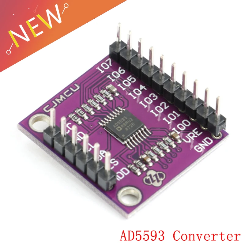 

AD5593 Converter ADC/DAC Configurable 12-Bit Analog-to-Digital Converter 8-Channel
