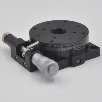 

R-axis SURUGA B43-60NR MISUMI RPG60 manual 360-degree rotary displacement platform precision fine-tuning slide