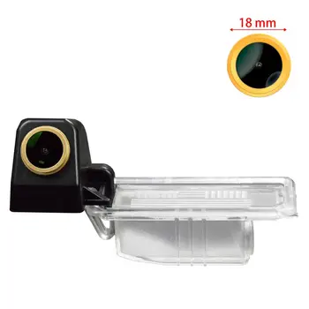 

Misayaee Golden HD 1280x720P Car Rear View Reverse Camera for VW Bora Jetta Polo Golf 6 Magotan CC Beetle R-Line Porsche Cayenne