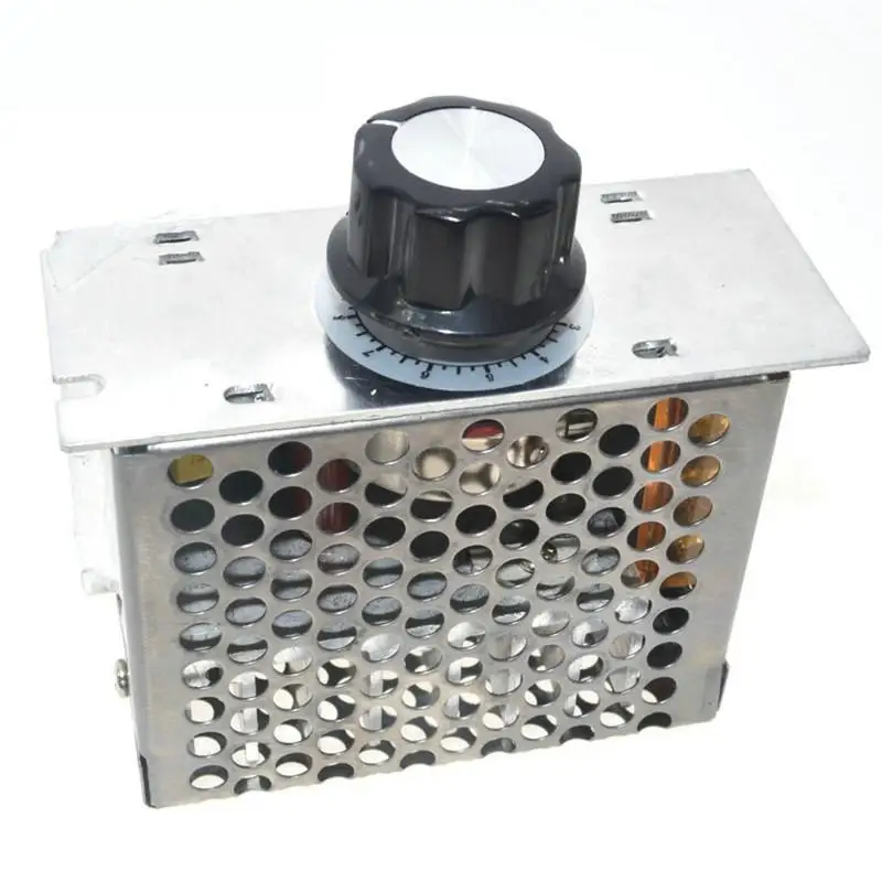 Professional 4000W 220V Voltage Regulator SCR Speed Controller Electronic Governor Thermostat BS