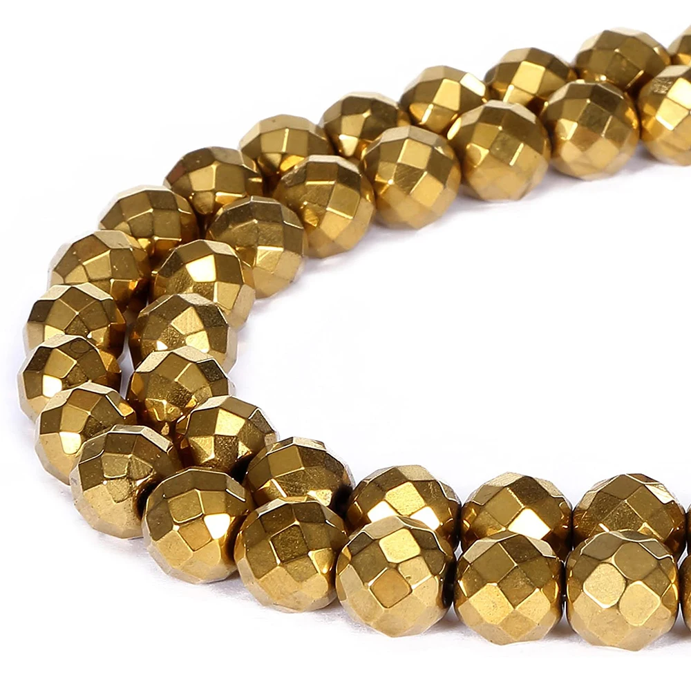 Hematite Beads Jewelry Making Hematite Faceted Bead Jewelry Natural