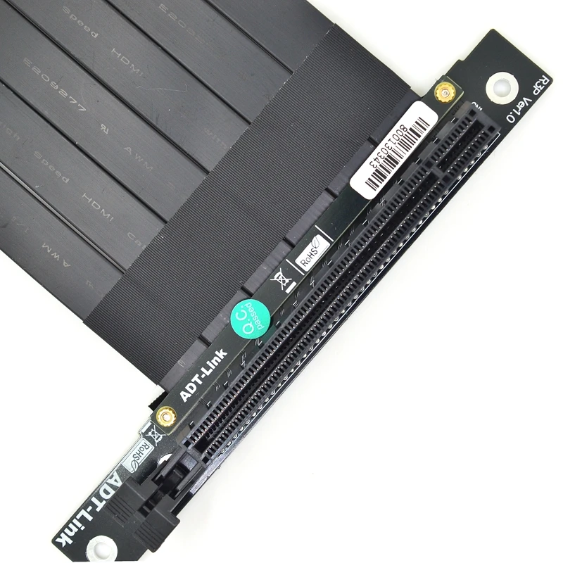 Support Vertical pour carte graphique 5V, 3 broches, ARGB Light, avec câble  adaptateur PCI-E EZ-40V x 16, 4.0