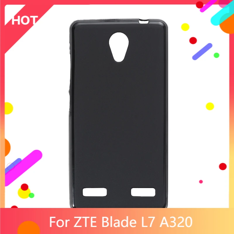 Чехол для ZTE Blade L7 A320 Мягкая силиконовая задняя накладка из ТПУ матовый