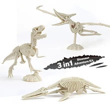 Kit de creusement, dinosaure Unique, mignon T. Jouets d'apprentissage et d'éducation de l'astronomie, modèles Rex Pteranodon Pliosaurus