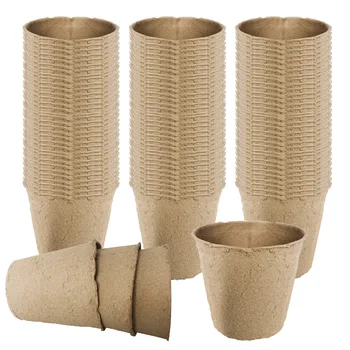 

Garden Seeds Starters Nursery Pots Biodegradable Paper Plates Plant Pot Gardening Accessories Plant Seedling Raising Cup Kit