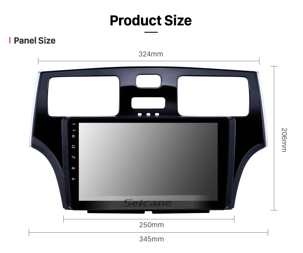 Sale Seicane GPS Navi 9 inch Android 9.0 for 2001 2002 2003 2004 2005 Lexus with Steering Wheel Control DAB Car Multimedia Player 13