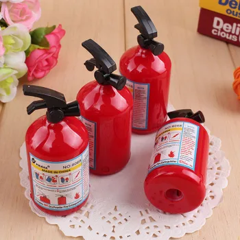 

Fire Extinguisher Style Pencil Sharpener Creative Emotion Plastic Pencil Sharpener Child Gift Stationery School Supplies