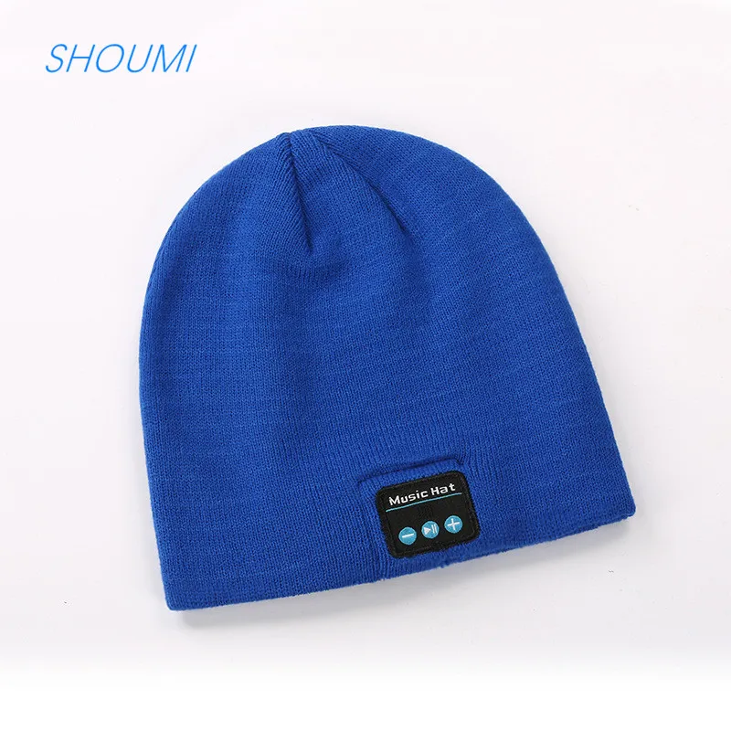 Stereo Music Bluetooth Warm Cap Headphone Speaker Sport Music Hat Smart Headset Wireless Bluetooth 5 0 for Xiaomi Huawei Iphone