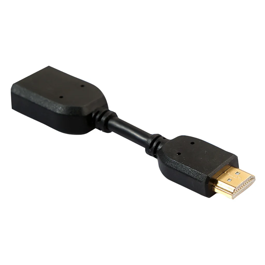 HDMI-совместимый Удлинительный кабель штырь-гнездо 15 см версия 2 0 4K HD для ноутбука
