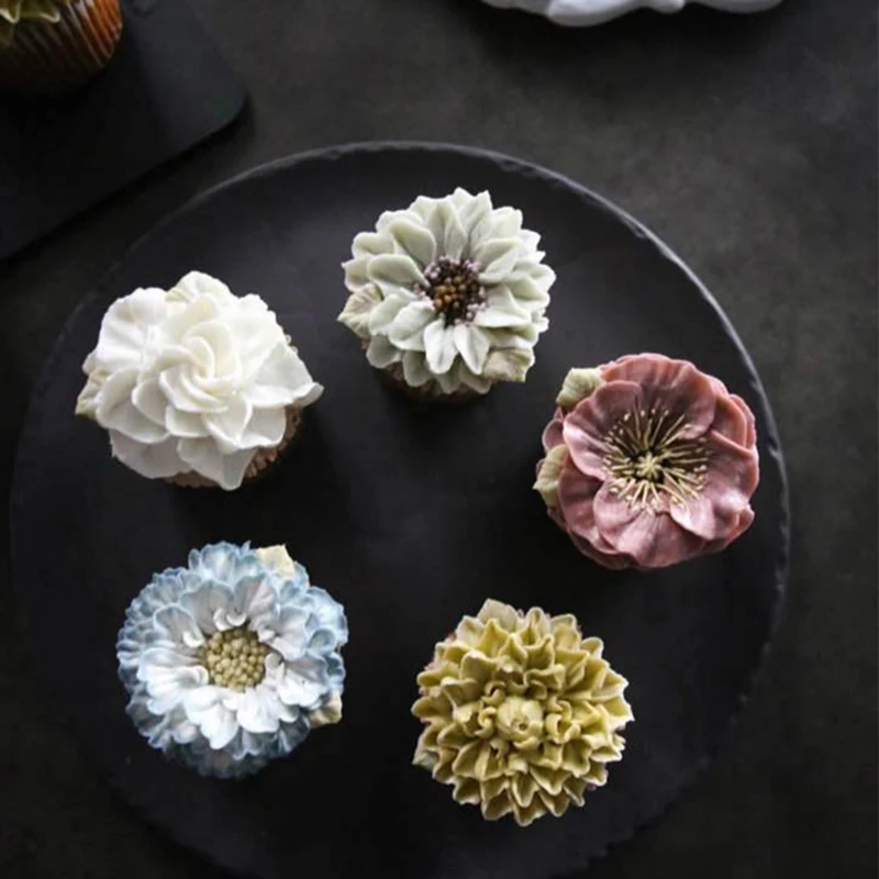 #101 #102 #103 #104 Piping Nozzle Voor Creëren Rose Petal Vorm Decorating Icing Tip Bakken & gebak Gereedschappen Bakvormen - Image 11