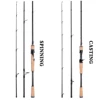 Spinning Casting Travel Fuji Lure Fishing Rod 1.68m 1.8m 2.1m 2.4m 2.7m 3.0m L/ML/M/MH Baitcasting BUDEFO HEARKEN T800Carbon Rod ► Photo 3/6