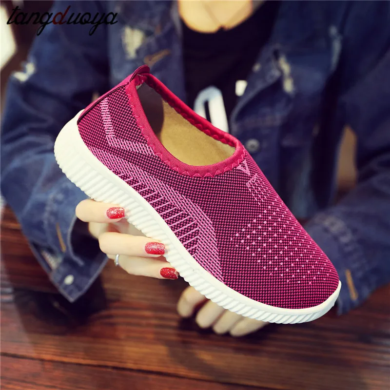 

loafers for ladies flat shoes casual women shoes comfortable summer shoes breathable mesh tennis sapato feminino