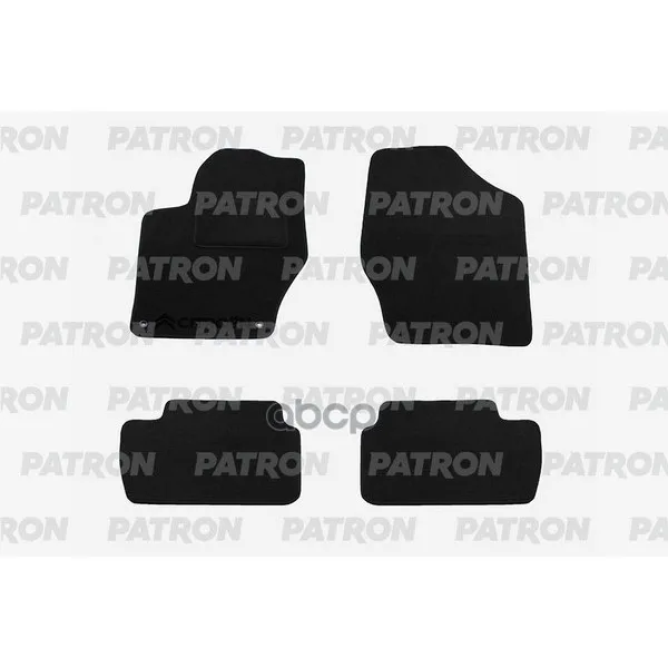 Комплект Автомобильных Ковриков Текстильных Citroen C4 Ii 2010- PATRON арт. PCC-CTR008